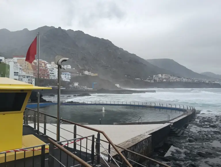 Oleaje y viento, protagonistas en el archipiélago
