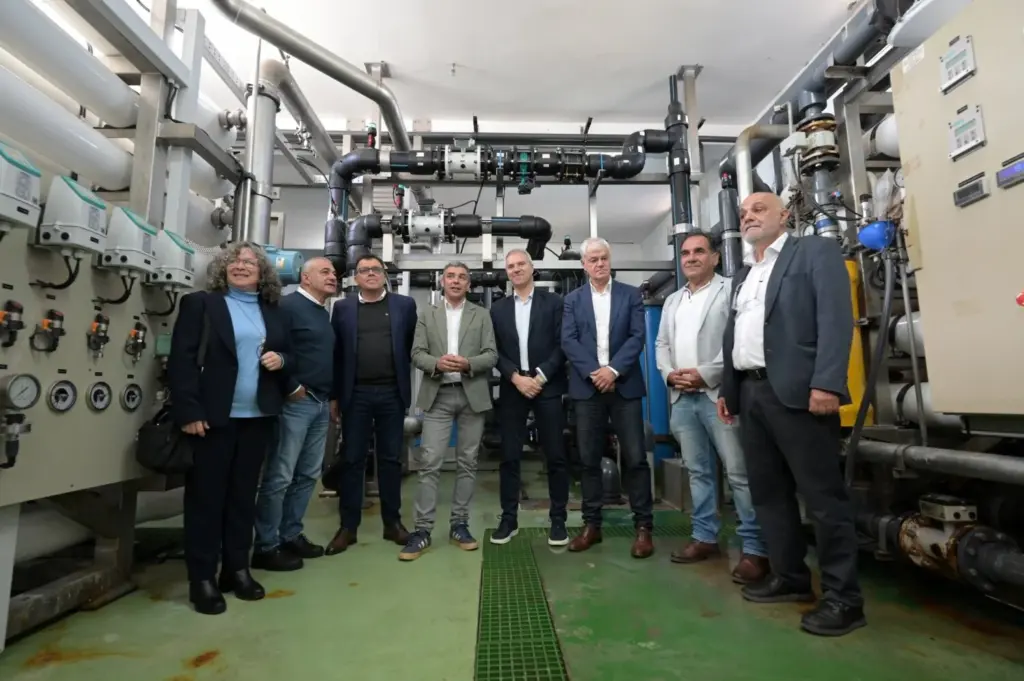 Estación Desaladora de Agua de Mar (EDAM) de La Restinga. Imagen Gobierno de Canarias. Imagen Gobierno de Canarias