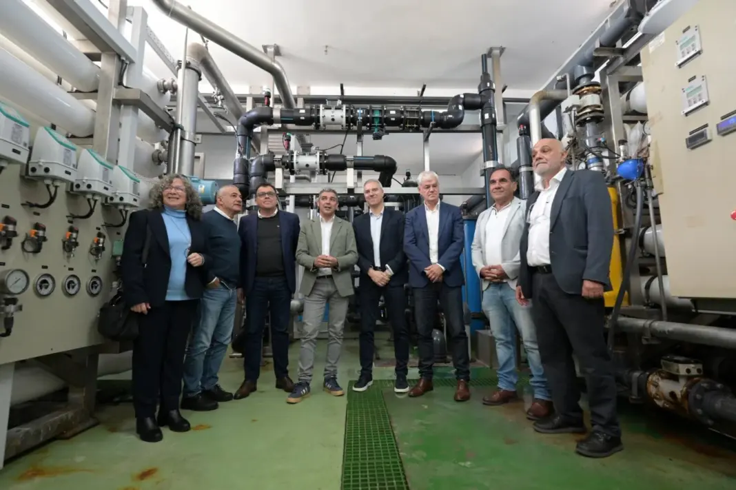 Estación Desaladora de Agua de Mar (EDAM) de La Restinga. Imagen Gobierno de Canarias. Imagen Gobierno de Canarias