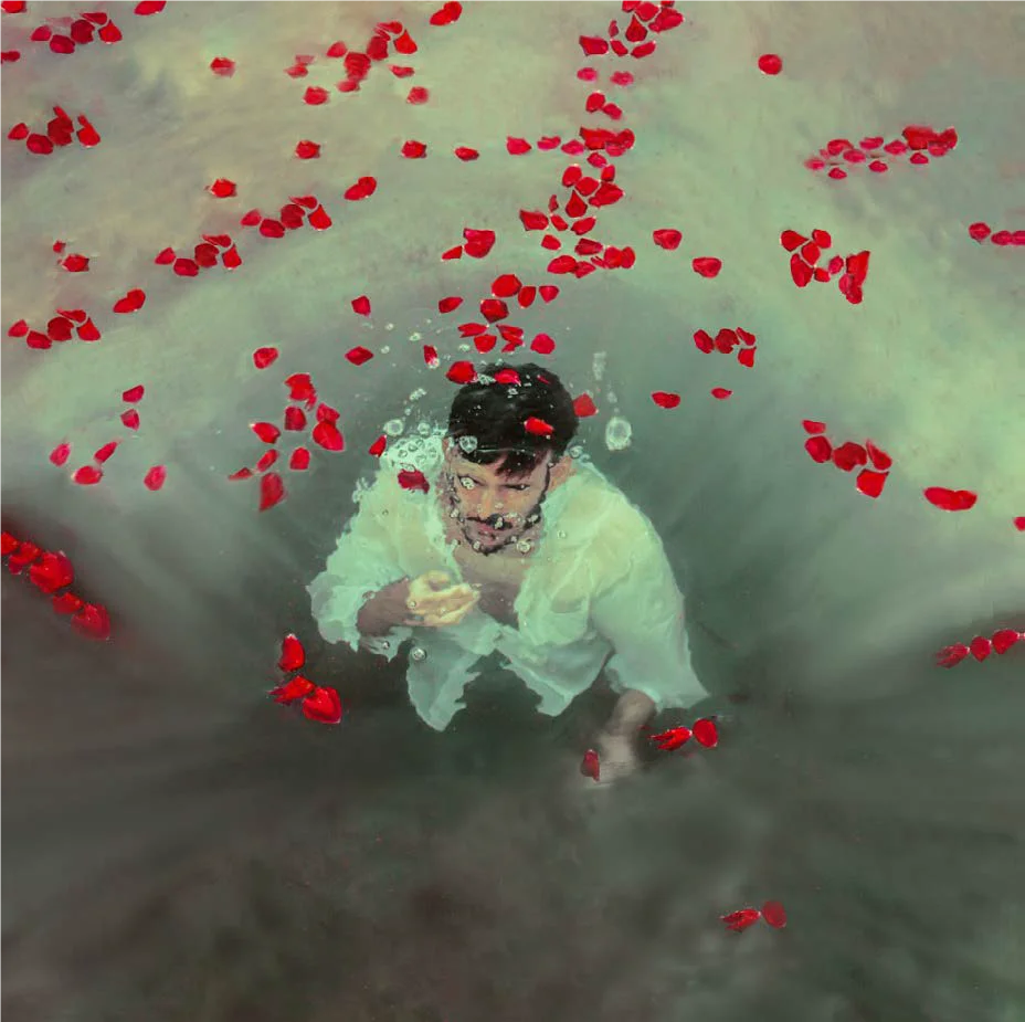 Una foto de Elizabeth Lorenzo incluida en el catálogo