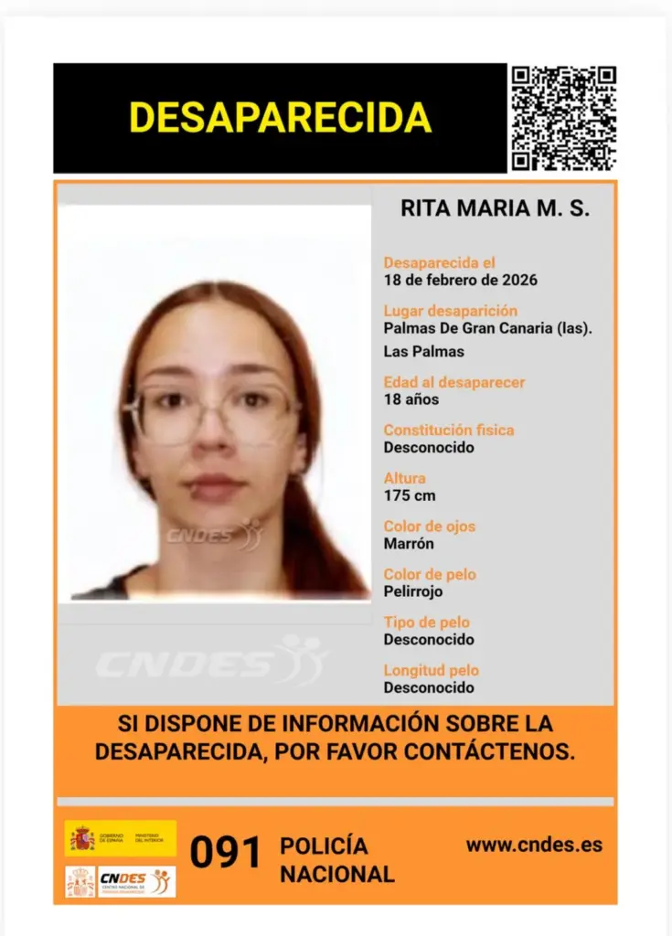 Desaparecida Rita M.S.