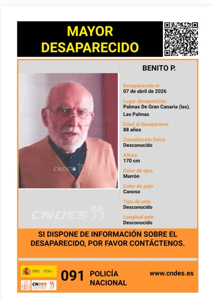 Desaparecido Benito P.