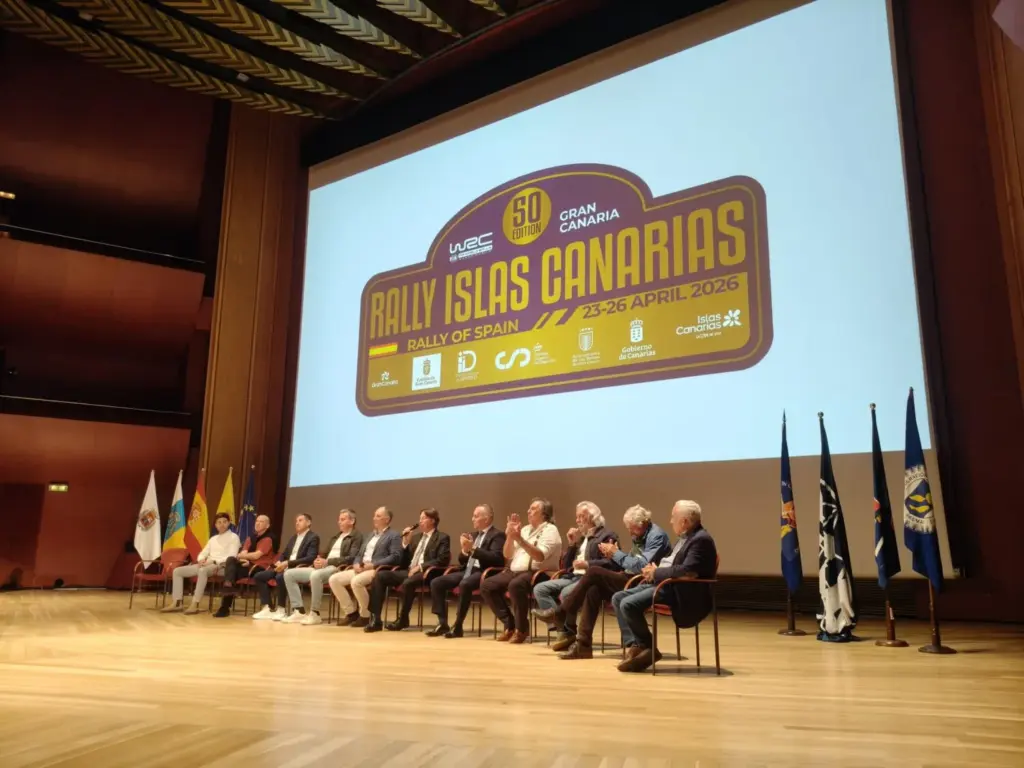 Presentación del Rally Islas Canarias