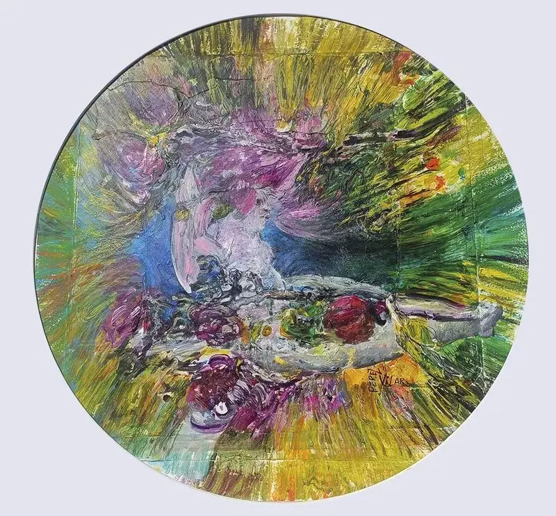 Detalle del cartel de la exposición 'Naturaleza habitada', de María Jesús Pérez