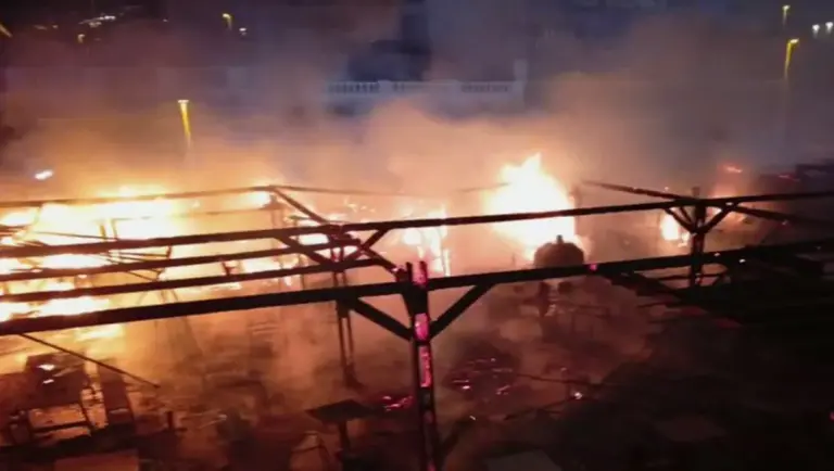 Noche complicada en Santiago del Teide por un incendio