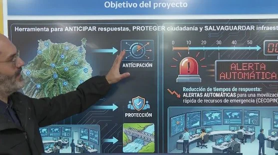 Gran Canaria contará con sensores de alerta de inundaciones en tiempo real