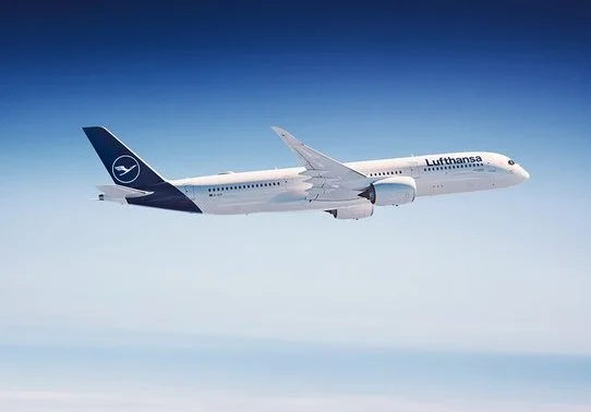 Avión del grupo Lufthansa. Imagen del la red social 'X' de la aerolínea