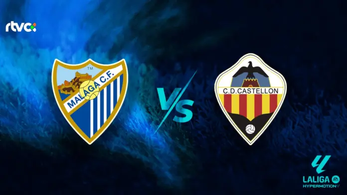 Málaga CF vs CD Castellón | LaLiga Hypermotion 25-26