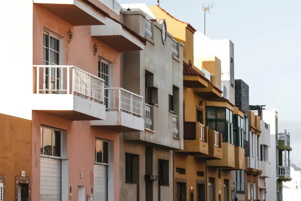 Imagen de archivo de viviendas en Tenerife