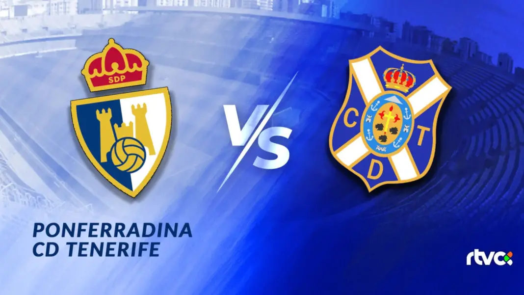 SD Ponferradina vs CD Tenerife J34 Primera Federación 25 abril 2026