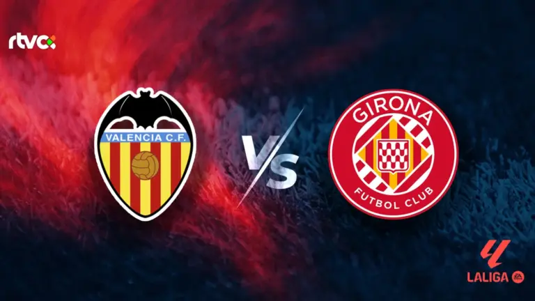 Valencia CF vs Girona FC: horario, alineaciones y minuto a minuto | LaLiga EA Sports 25-26