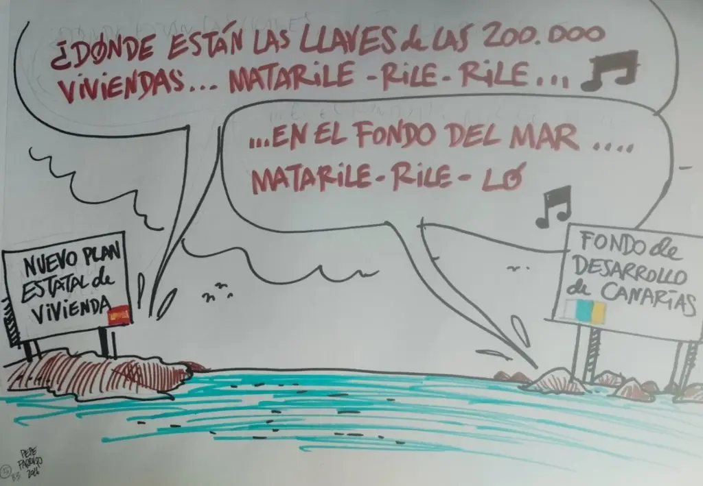 Farruqo viñeta viviendas 22 abril 2026