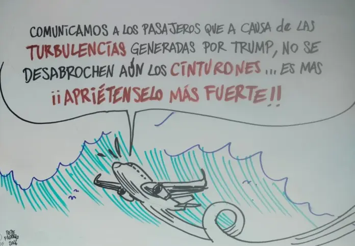 Farruqo viñetas aviones 22 abril 2026