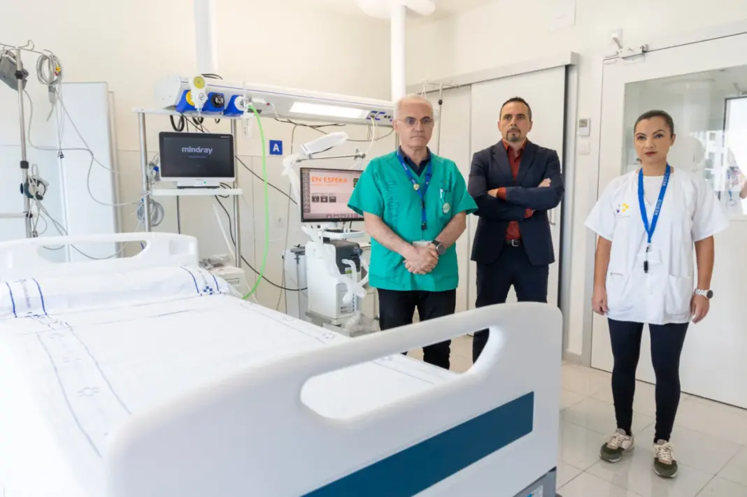 Unidad de Aislamiento y Tratamiento de Alto Nivel (UATAN) del Hospital Universitario Nuestra Señora de Candelaria