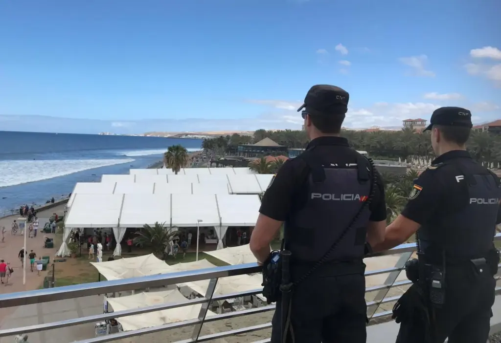 Agentes de la Policía Nacional. Imagen Policía Nacional