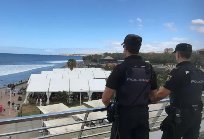 Agentes de la Policía Nacional. Imagen Policía Nacional