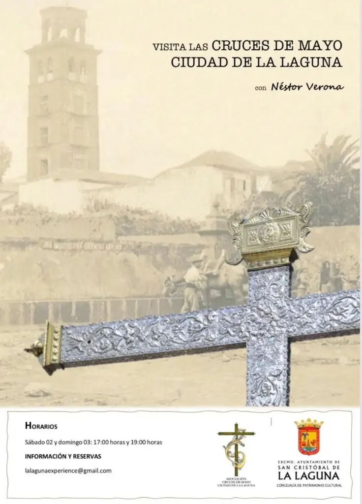 Cartel del Día de las Cruces de La Laguna