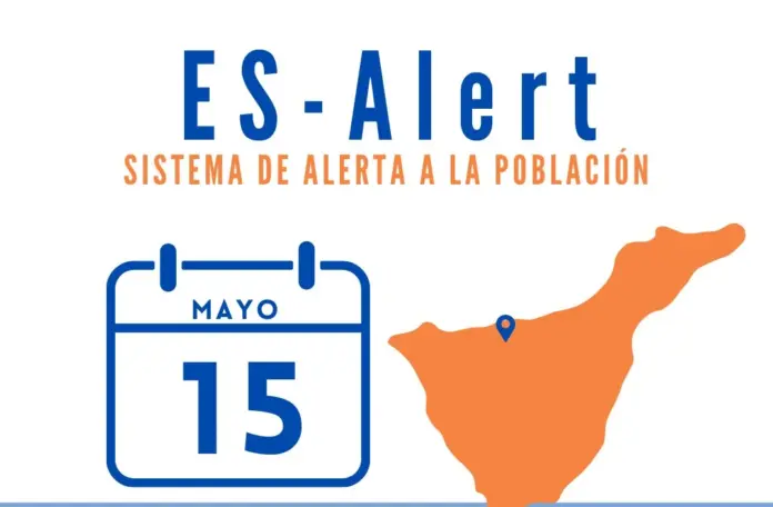 Gráfico prueba sistema ES-Alert en La Guancha