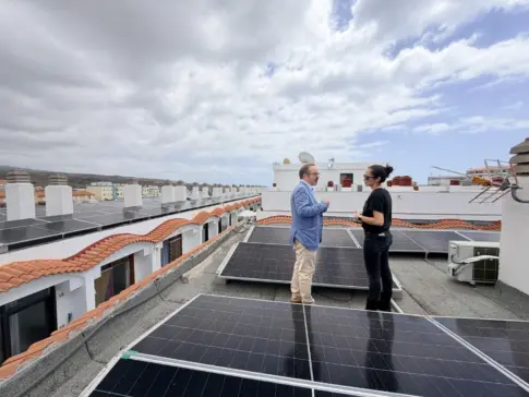 Finalizan la planta solar que abastecerá a Playa del Inglés
