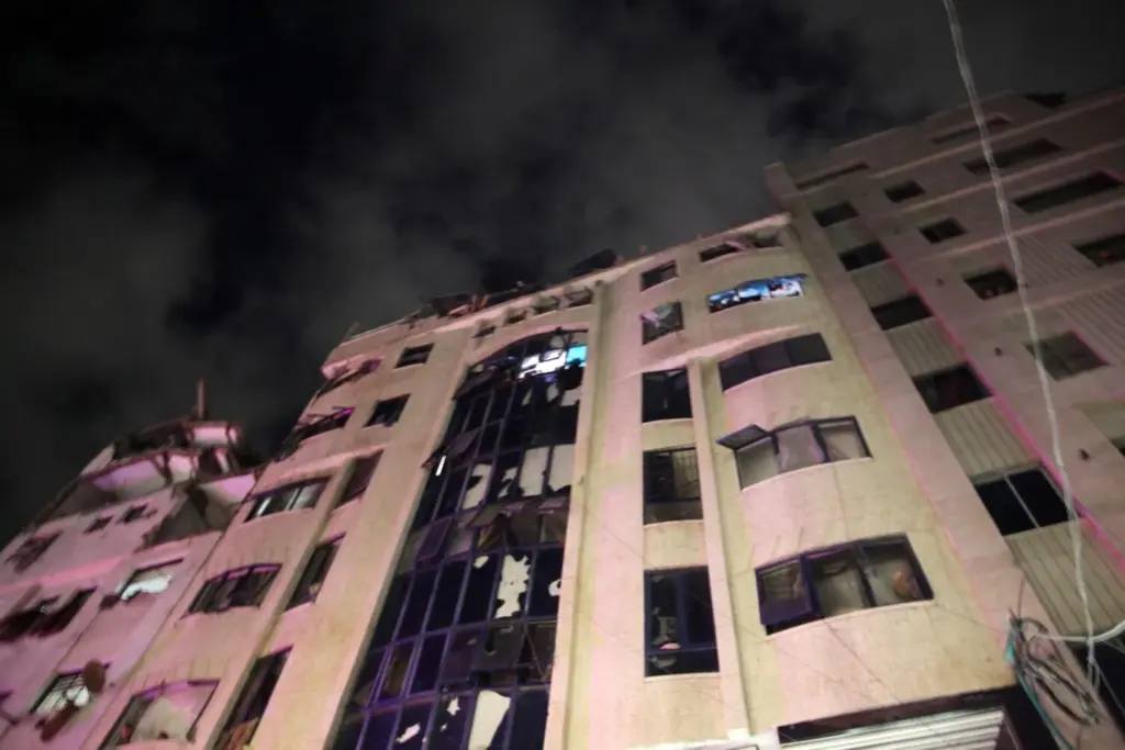 Bombardeo Gaza