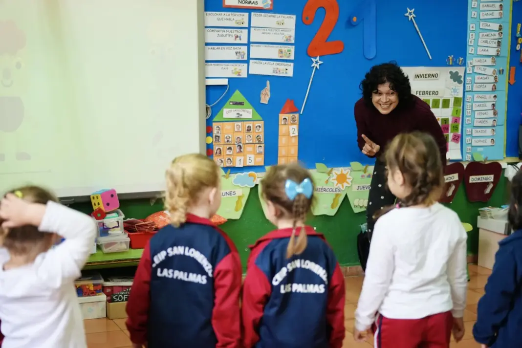 Descenso de las ratios en Canarias. Imagen de recurso Consejería de Educación Gobierno de Canarias