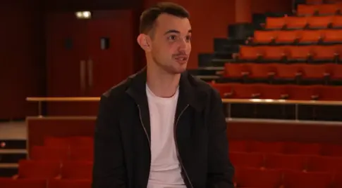Gabriel González, el director de orquesta más joven de Canarias