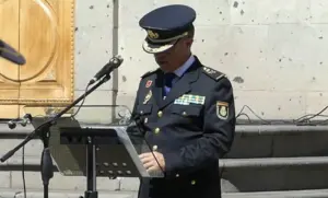Jefe superior de Policía en Canarias, Jesús María Gómez Martín. Imagen RTVC