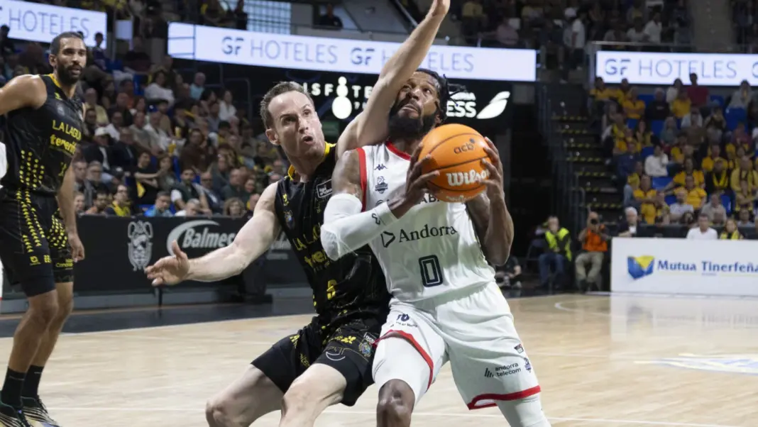 La Laguna Tenerife cae ante el Morabanc Andorra