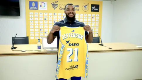 Jefferson: «Quería venir al Gran Canaria para ayudarlo a mantenerse en la Liga Endesa»