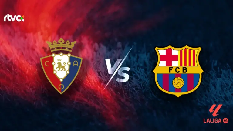 CA Osasuna vs FC Barcelona: horario, alineaciones y minuto a minuto | LaLiga EA Sports 25-26