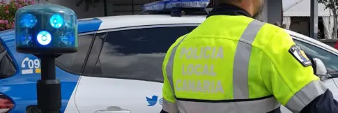 Un motorista herido grave tras colisionar con un turismo en la GC-1