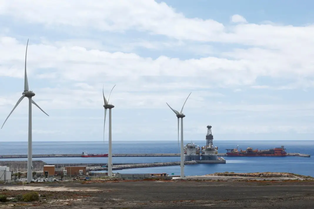 Puerto de Granadilla, en el sur de Tenerife. Imagen Reuters