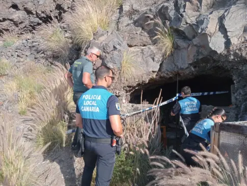 Tazacorte activa un operativo para desalojar las ocupaciones ilegales en las Cuevas del Time