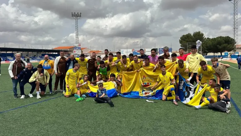 1-1 | Las Palmas Atlético sufre ante el UD Yugo Socuéllamos, pero sella la permanencia