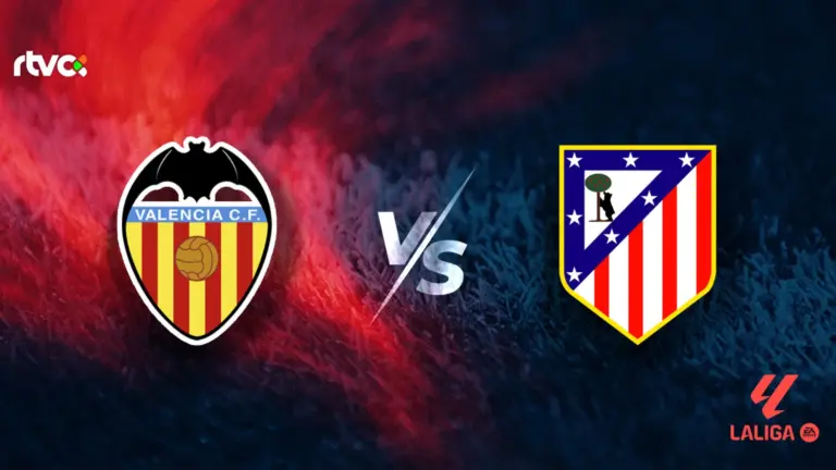 Valencia CF vs Atlético de Madrid: horario, alineaciones y minuto a minuto | LaLiga EA Sports 25-26