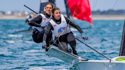 Paula Barceló y María Cantero, subcampeonas del mundo de 49er FX 