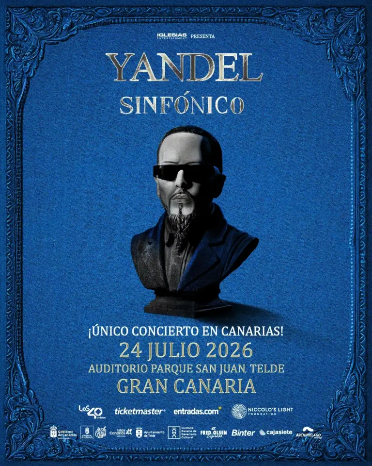 Yandel Sinfónico aterrizará en Gran Canaria con un espectáculo único