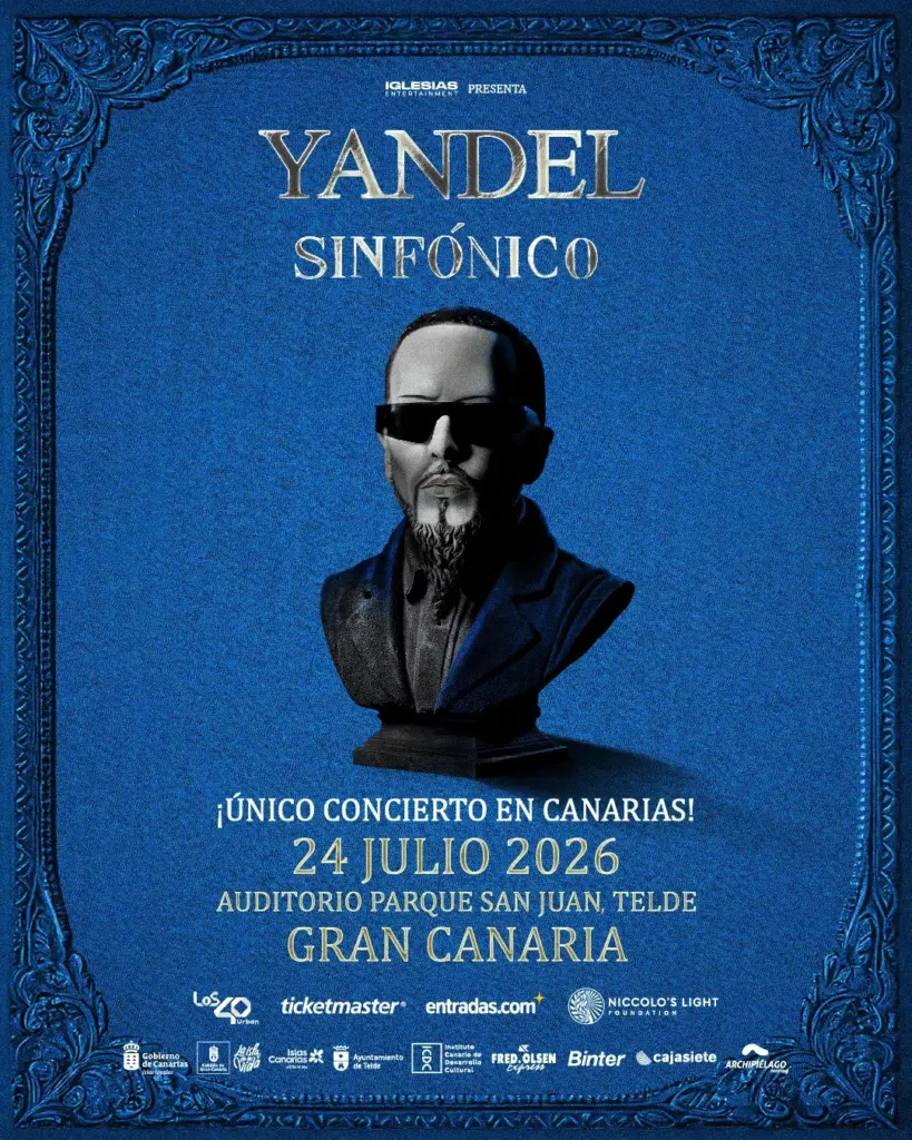 Yandel Sinfónico aterrizará en Gran Canaria con un espectáculo único