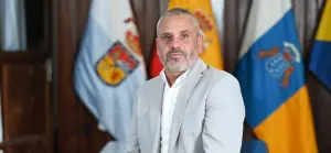 El alcalde de Guía, Alfredo Gonçalvez, en una imagen de archivo