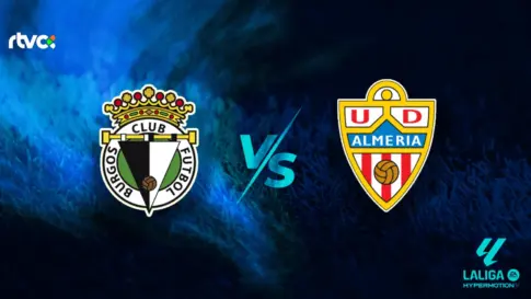 Burgos CF vs UD Almería: horario, alineaciones y minuto a minuto | LaLiga Hypermotion 25-26