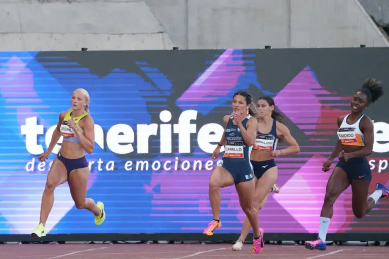 Lluvia de récords históricos en el Canarias Athletics Invitational de Tenerife