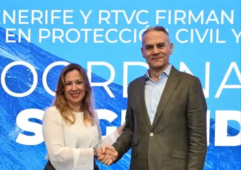 Televisión Canaria y el Cabildo de Tenerife firman un convenio para reforzar la respuesta ante emergencias en la isla