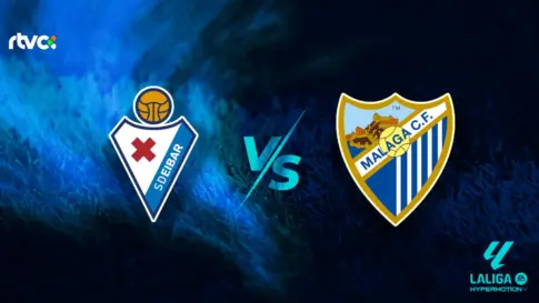 SD Eibar vs Málaga CF: horario, alineaciones y minuto a minuto | LaLiga Hypermotion 25-26