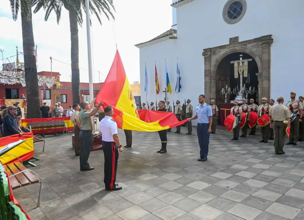 Día de las Fuerzas Armadas en Los Realejos. Imagen Mando de Canarias