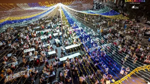 Todo preparado para el Baile de Magos de Santa Cruz de Tenerife
