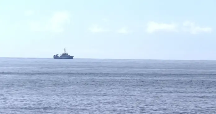 El buque oceanográfico Ángeles Alvariño se une a la búsqueda del buceador en La Gomera