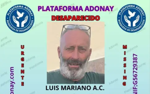 Buscan a Luis Mariano Acosta en La Palma