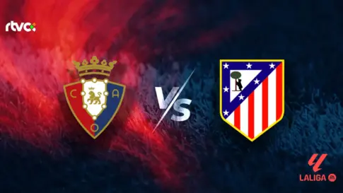 CA Osasuna vs Atlético de Madrid: horario, alineaciones y minuto a minuto | LaLiga EA Sports 25-26