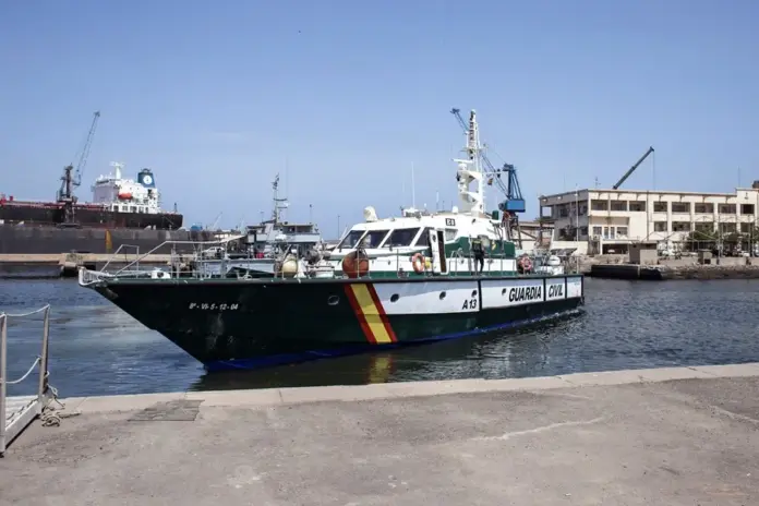 Interceptado un buque con hasta 45 toneladas de cocaína que ya se encuentra en el puerto de Las Palmas