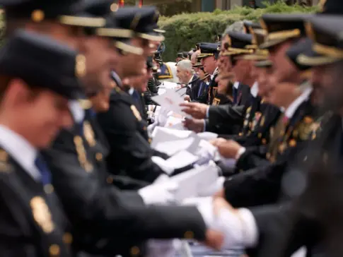 Unos 2.600 alumnos de la Escuela de Policía se unirán al dispositivo por la visita papal